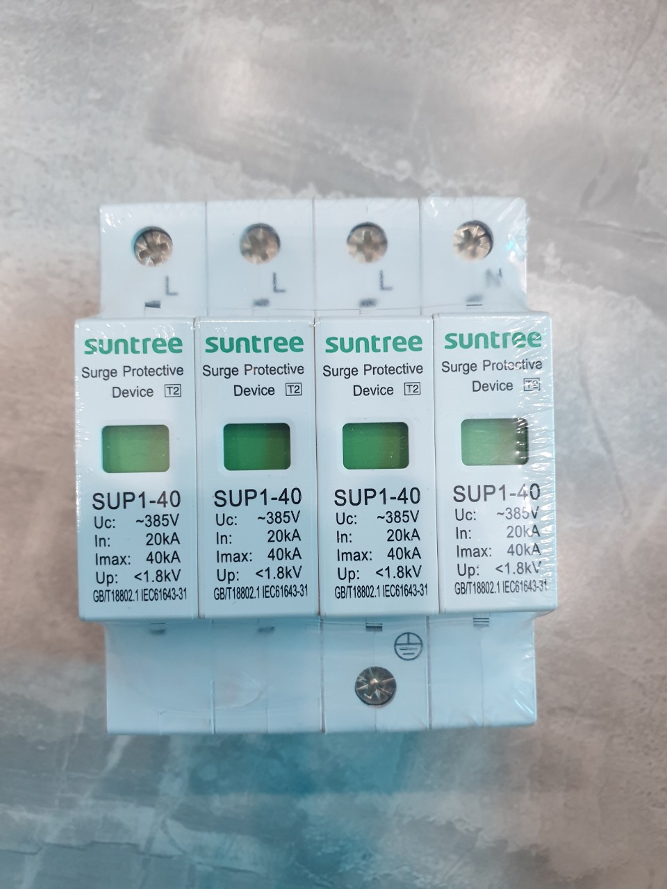 Chống sét  suntree Ac 4P 385V AC Sup1-C40