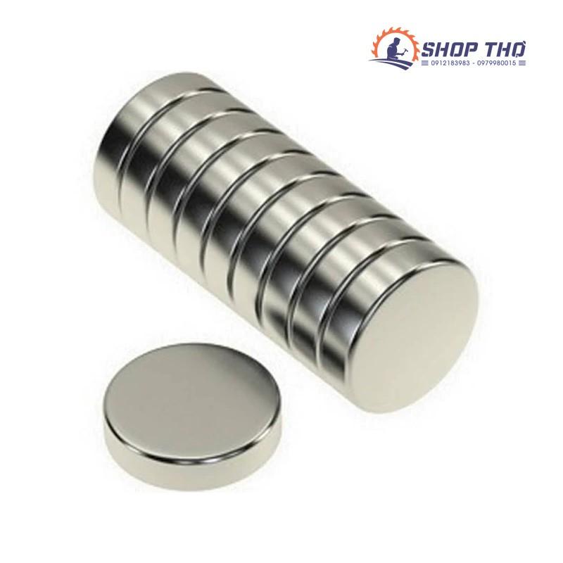 Nam châm trắng tròn có 20X4mm