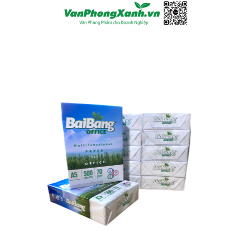 Giấy in Bãi Bằng A5 Định Lượng 70gsm