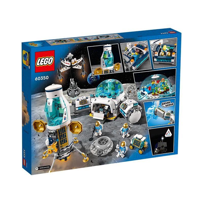 Đồ Chơi LEGO CITY Trụ Sở Nghiên Cứu NASA Mặt Trăng 60350