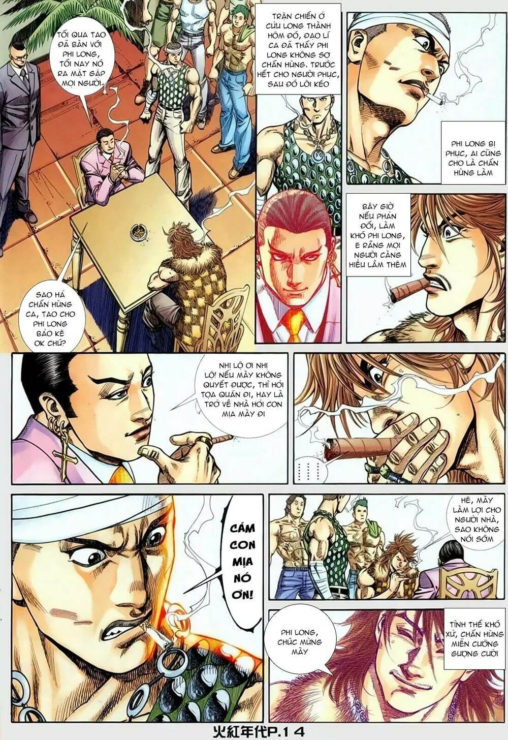 hỏa hồng niên đại hắc cốt đường chapter 133 11