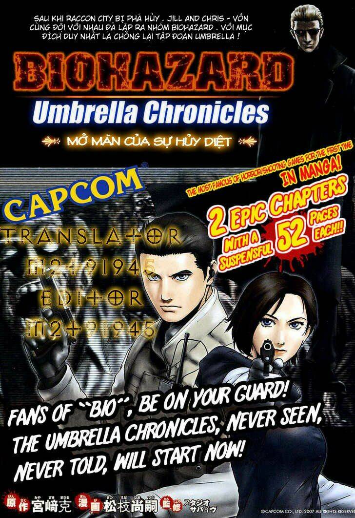 resident evil umbrella chronicles chapter 1 1