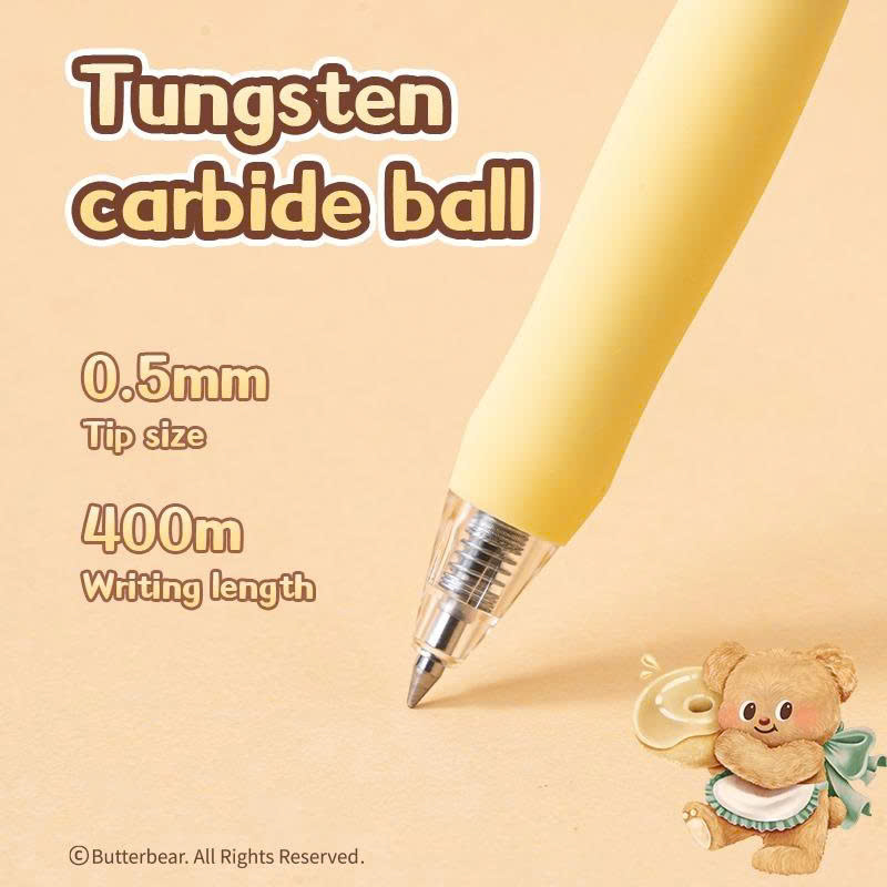 Bút gel 0.5mm Túi Mù Deli EHY003 ButterBear