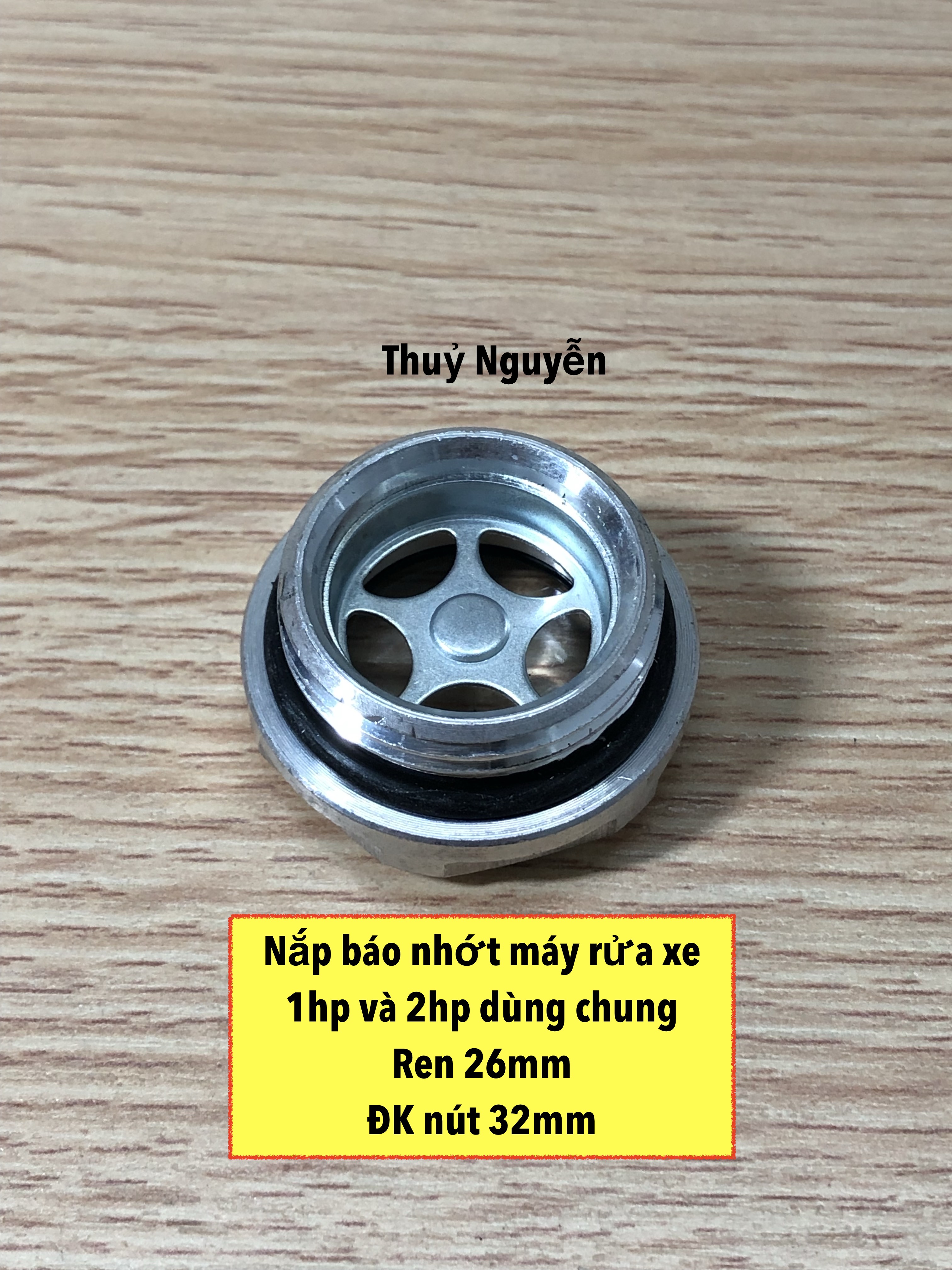 Nắp báo nhớt máy rửa xe 1hp và 2hp dùng chung
