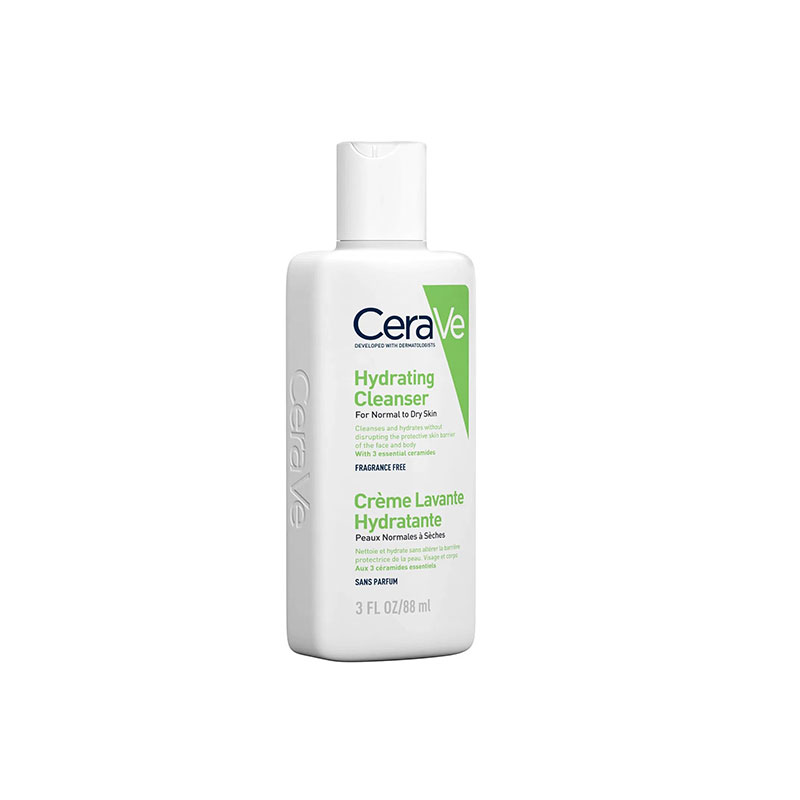 Sữa Rửa Mặt Dành Cho Da Thường Đến Da Khô CeraVe Hydrating Cleanser 88ML