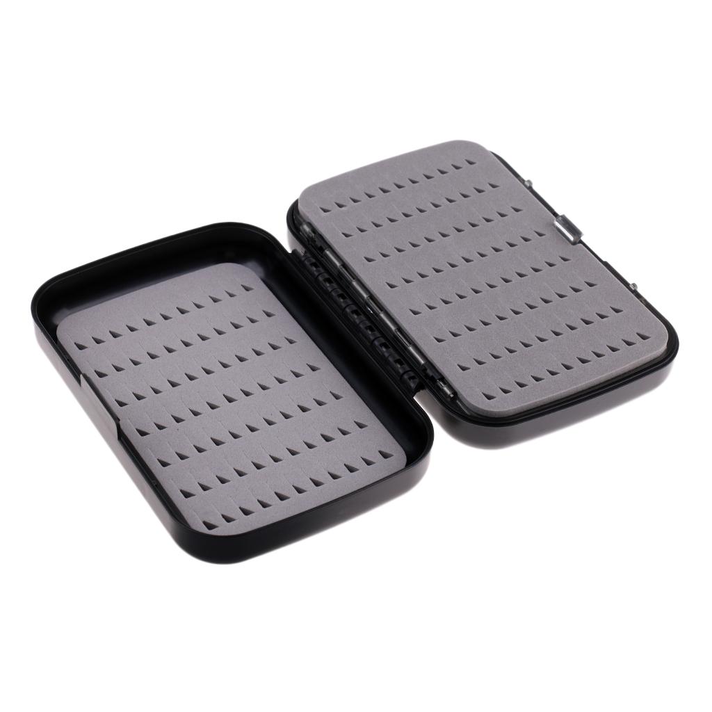 Fly Fishing Flies Box Waterproof Trout Bass Flies Fishing Tackle Hooks Box