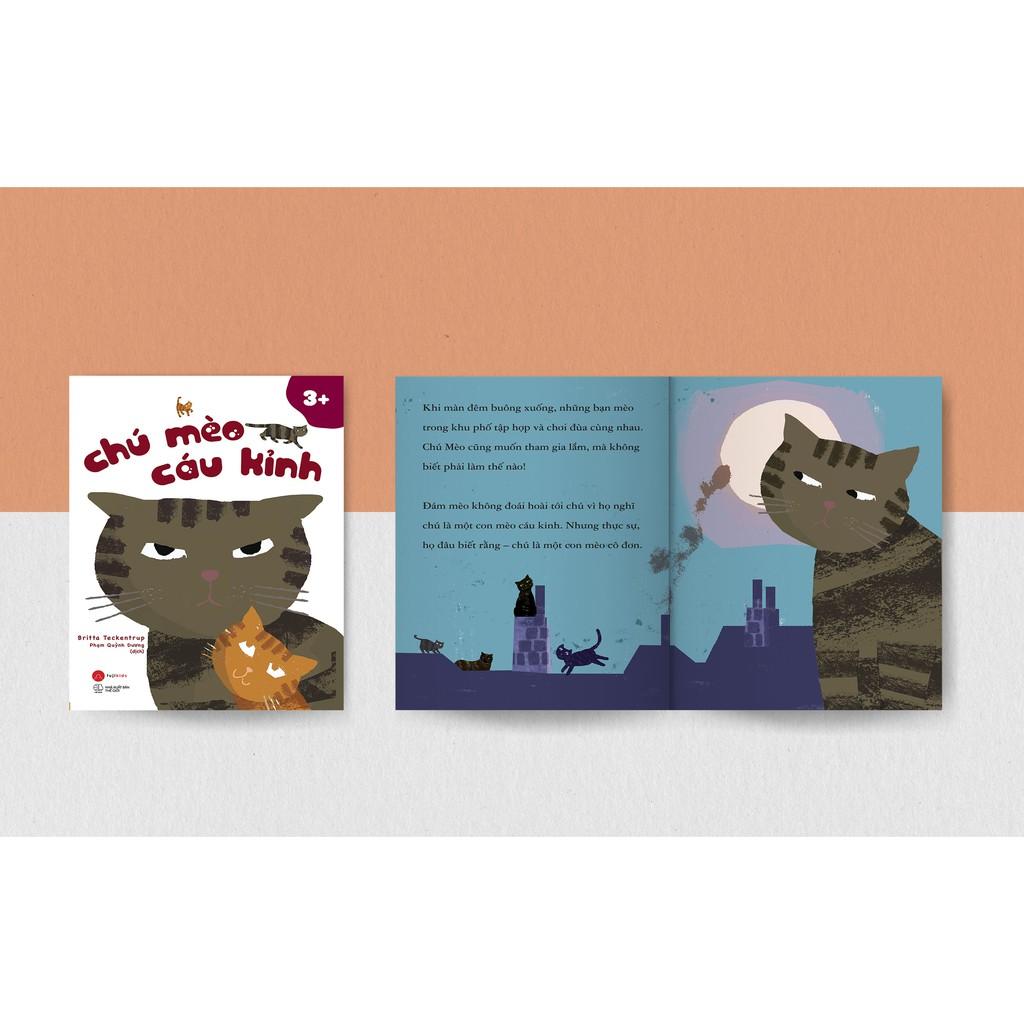 Sách  Chú Mèo cáu kỉnh - Skybooks - BẢN QUYỀN