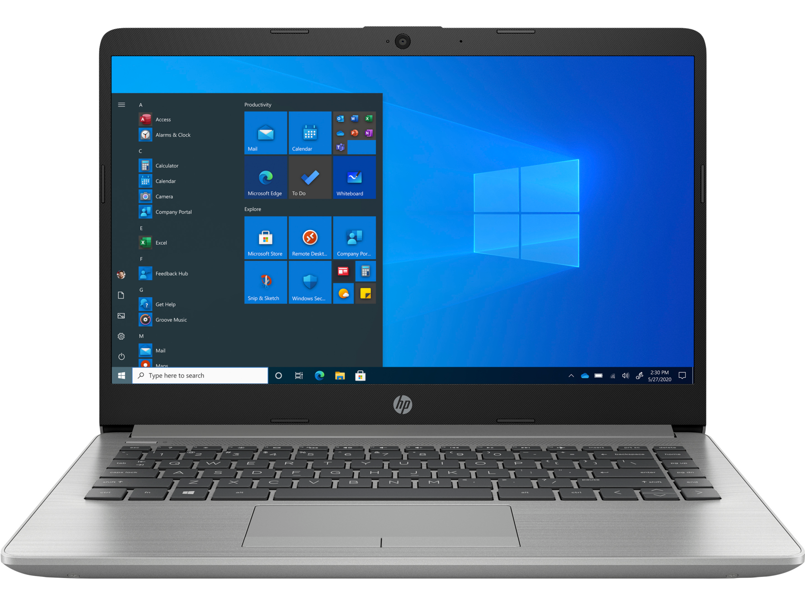 Laptop HP 240 G8 342G5PA Core i3-1005G1 | 4GB | 256GB | Intel UHD | 14.0 inch FHD | Win 10 | Bạc - Hàng chính hãng