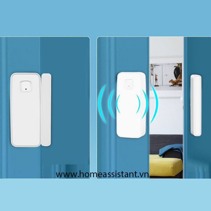 Cảm Biến Rung Động Vỡ Kính Kiêm Má Từ Cửa Zigbee Tuya ZRM01