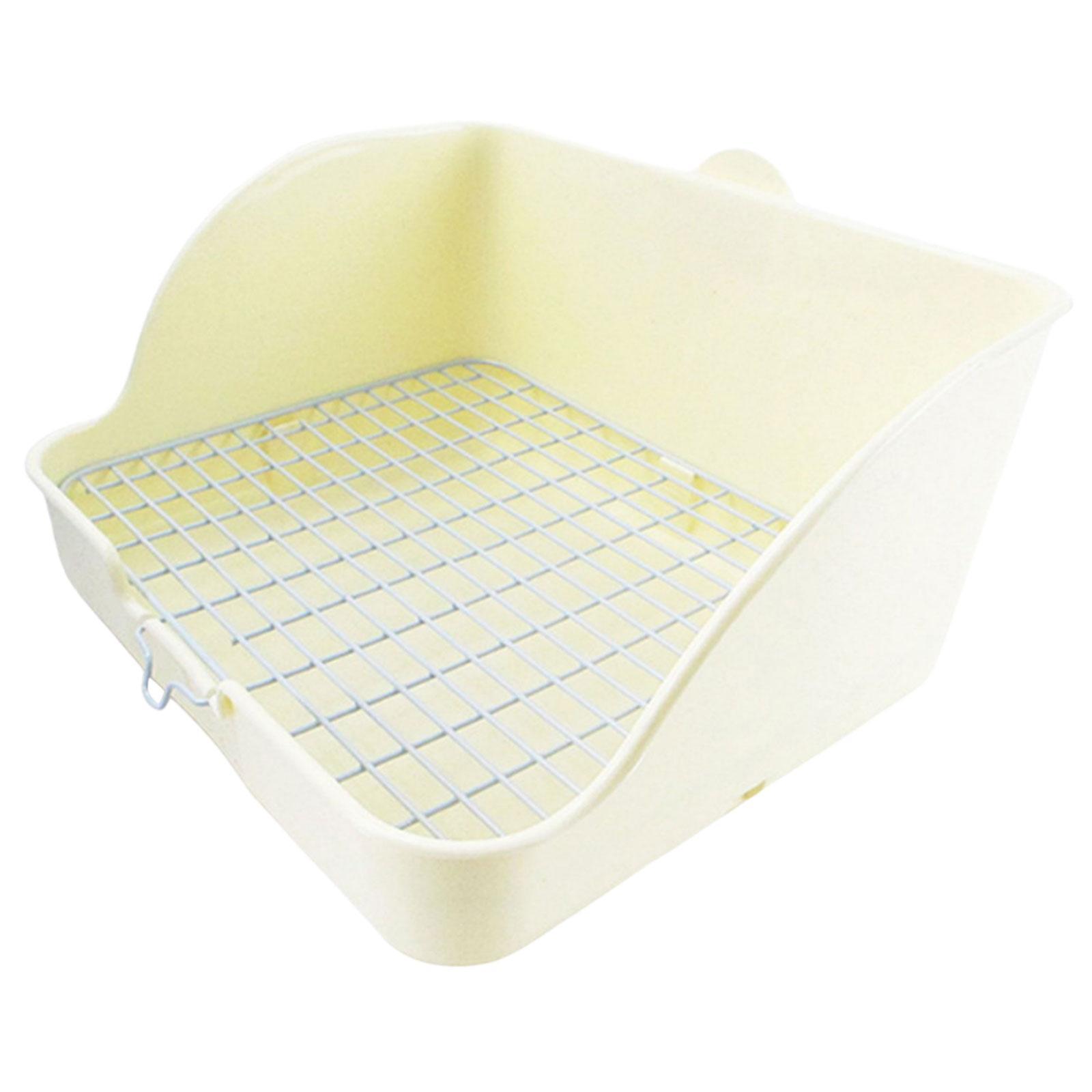 2x Rabbit Litter Box Hamster Guinea Pig Pet Toilet Small Animal Litter Tray