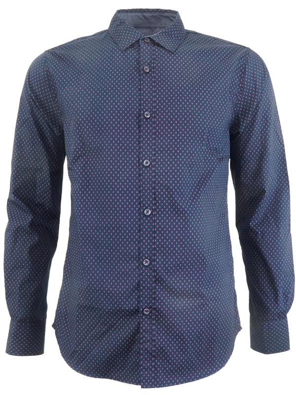 Áo Sơ Mi Nam BHPC Regular Fit Printed Shirt - SIZE S-M-L