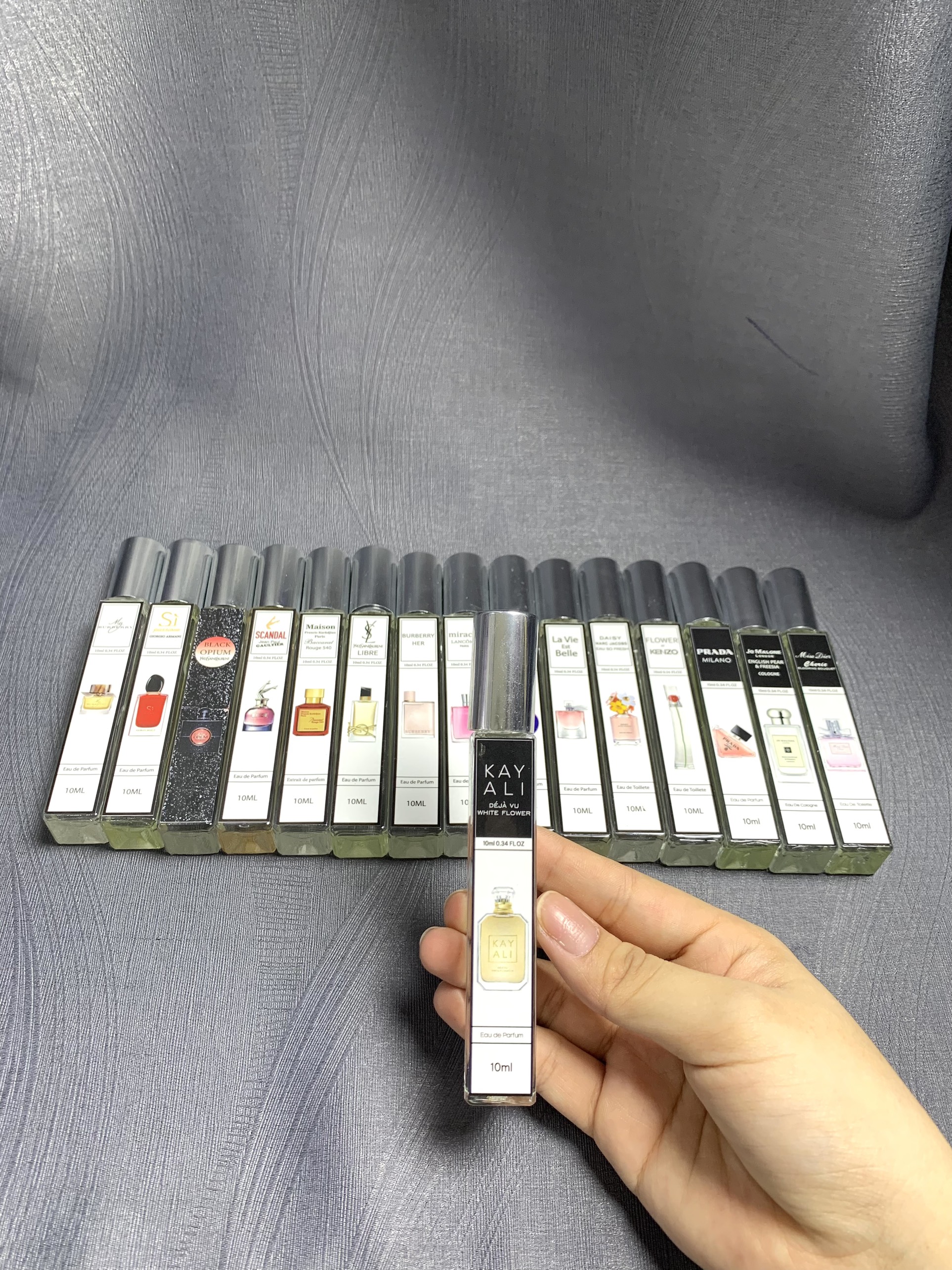 Tinh dầu nước hoa nữ dạng xịt 10ML Ka.ya.li Dé jà Vu White Flower ngọt ngào, cuốn hút