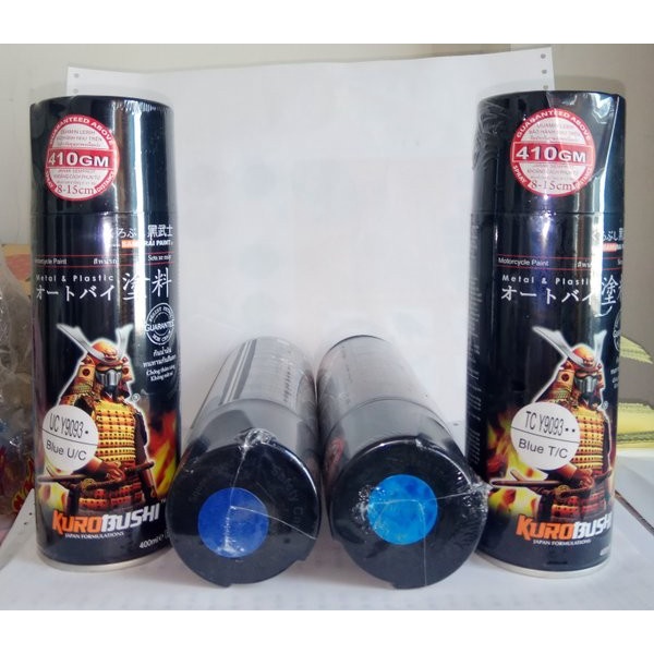 COMBO Sơn Samurai - MÀU XANH DA TRỜI Yamaha UC + TC Y9093