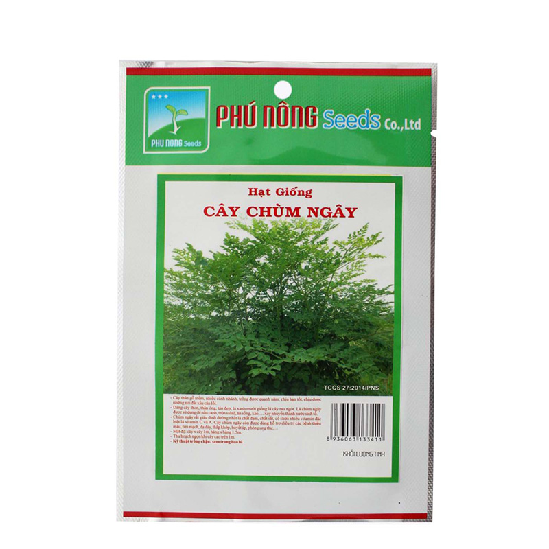 Hạt Giống Cây Chùm Ngây Phú Nông - Gói 1 gram