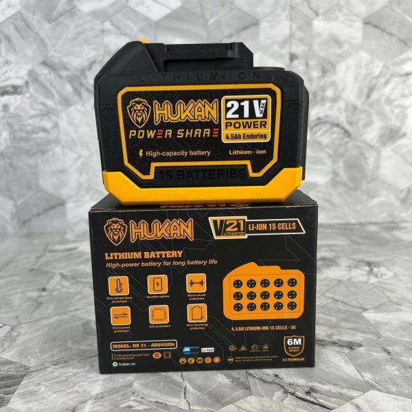 PIN ION 15 CELLS-5C 4.5AH HK 21 - ABS4500S HUKAN - HÀNG CHÍNH HÃNG