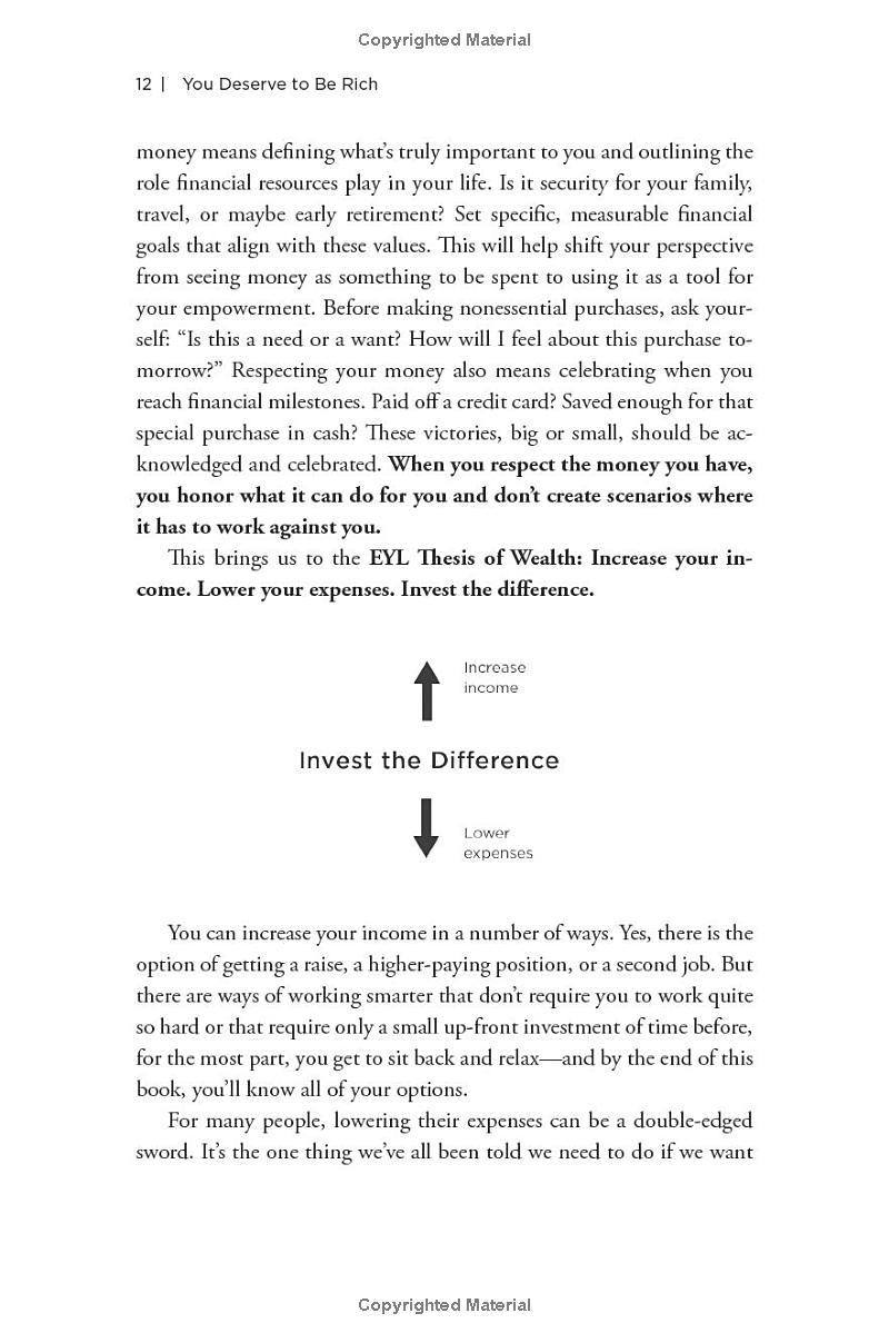 Sách ngoại văn: You Deserve to Be Rich - Master the Inner Game of Wealth and Claim Your Future