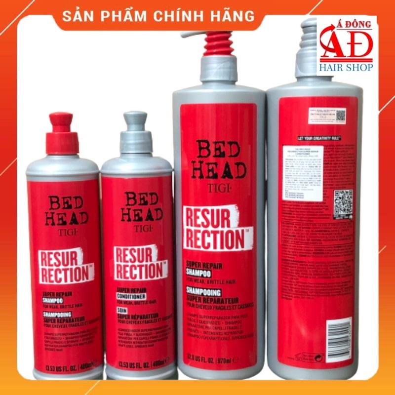 [VAT] BỘ GỘI XẢ TIGI BEDHEAD ĐỎ XANH VÀNG TÍM CHÍNH HÃNG MỸ - PHỤC HỒI GIỮ MÀU LÀM PHỒNG TÓC