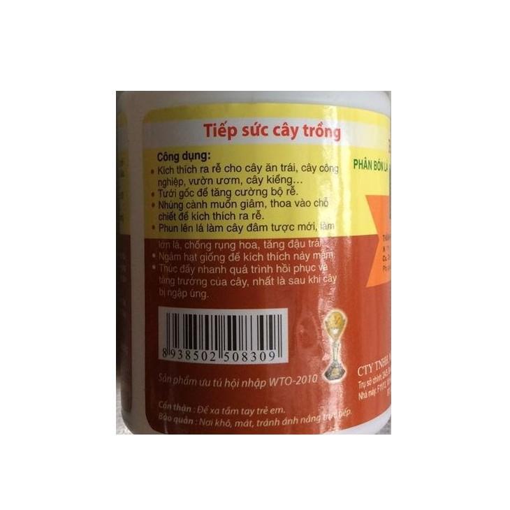 Phân bón lan, thuốc kích rễ cực mạnh N3M lọ 100gram