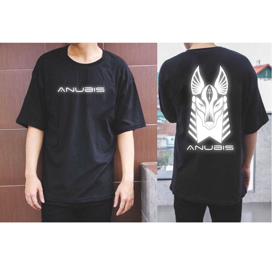 ÁO THUN TAY LỠ PHẢN QUANG NAM NỮ ANUBIS