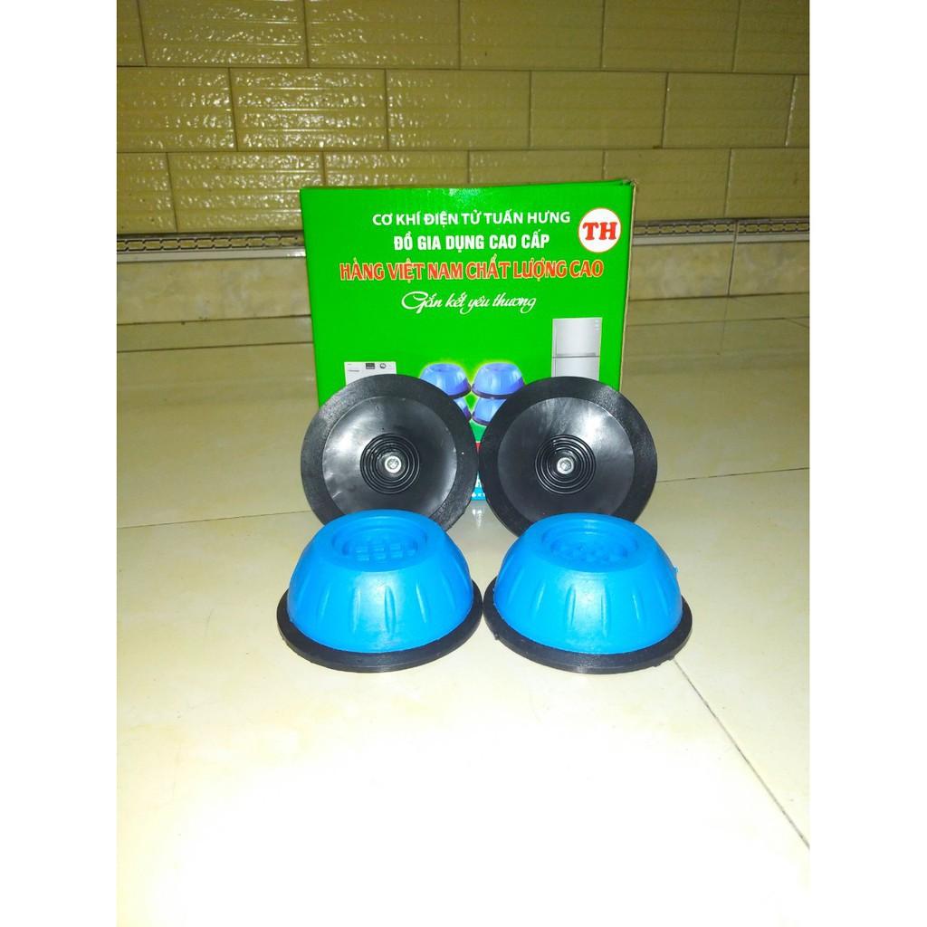 Sp152 Set 4 Đế Cao Su Chống Rung, Chống Xê Dịch Và Bảo Vệ Tuổi Thọ Máy Giặt - Mẫu mới 2021