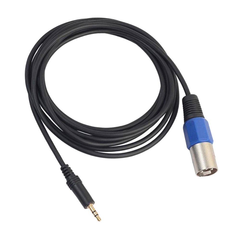 Male 3.5mm to XLR Audio Male/Female Cable for HDTV