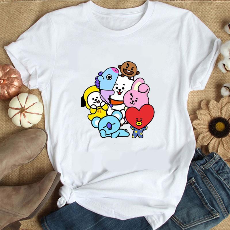 Áo BTS in hình nhân vật BT21