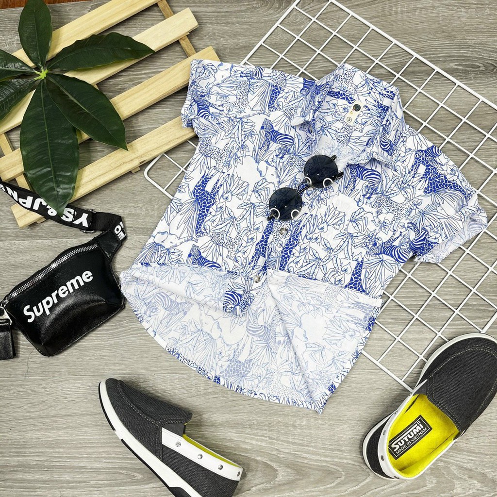 ÁO SƠ MI BÉ TRAI TỪ 10 - 35KG [SIÊU SALE] HÀNG CAO CẤP