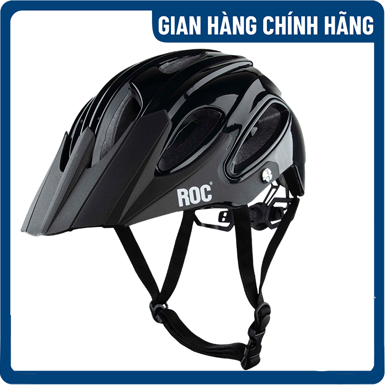 Nón bảo hiểm xe đạp thể thao ROC R15 - Siêu nhẹ - Có lưỡi trai - Nhiều lỗ thông gió, Hàng chính hãng - Bảo hành 12 tháng