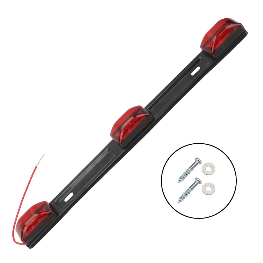 Đèn LED 9 bóng 12V ánh sáng đỏ cho xe tải