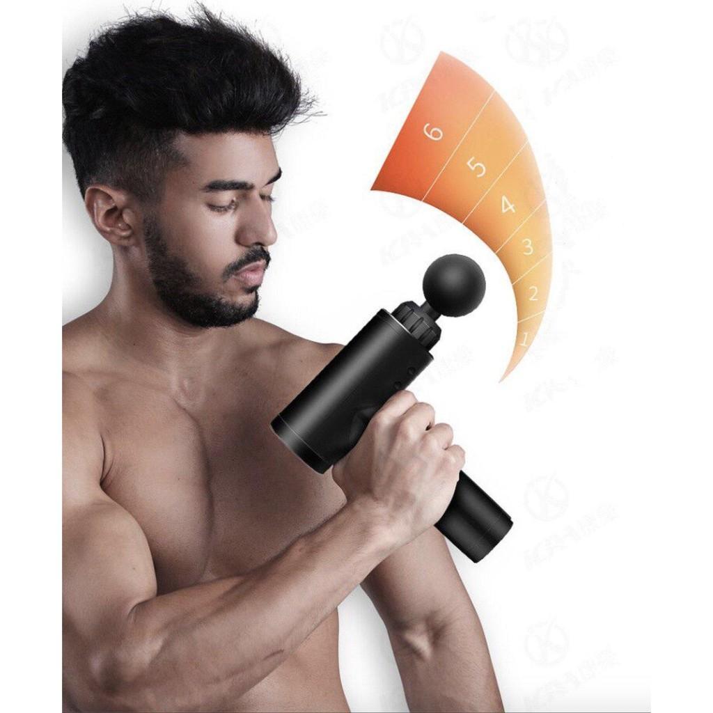 Máy tạo săn cơ, đấm bóp massage cơ FascialGun - Home and Garden