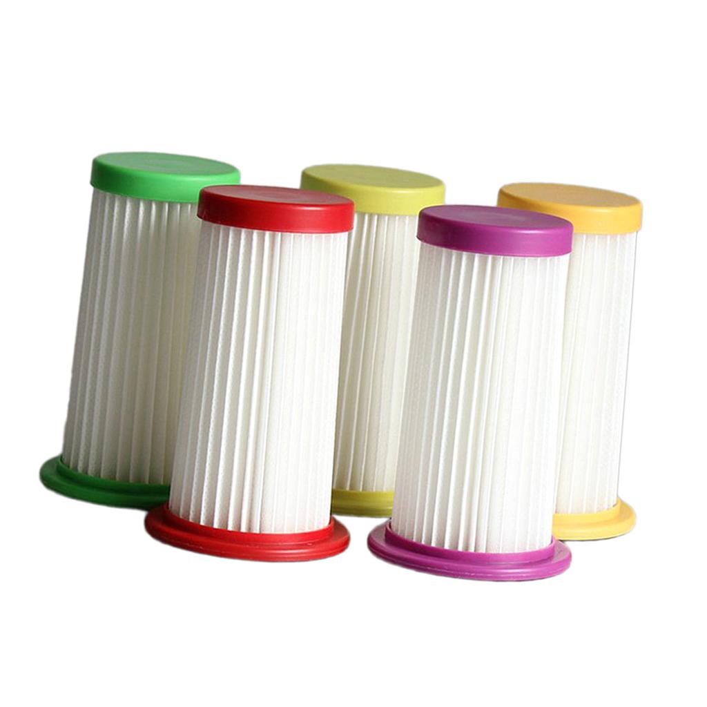 5pcs Replacement HEPA Filter for Vacuum Cleaner FC8256/ FC8257