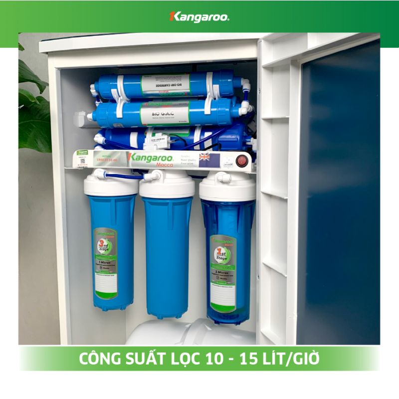 Máy lọc nước RO 9 lõi Kangaroo KGMC09 - Hàng chính hãng