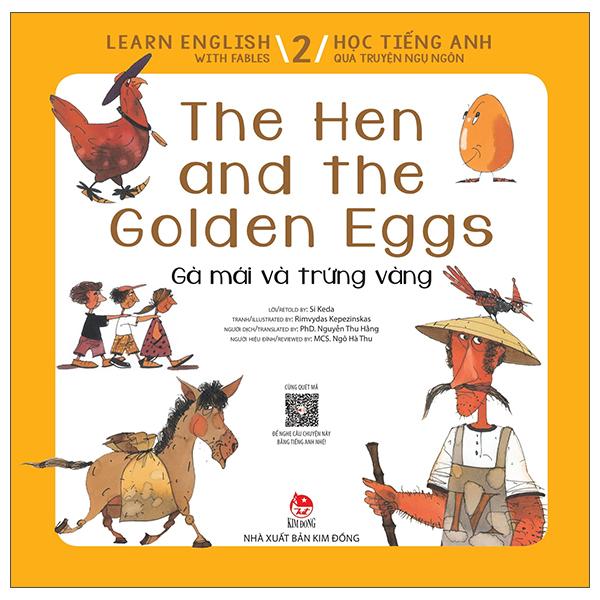 Learn English With Fables 2 - Học Tiếng Anh Qua Truyện Ngụ Ngôn - Tập 2: The Hen And The Golden Eggs - Gà Mái Và Trứng Vàng