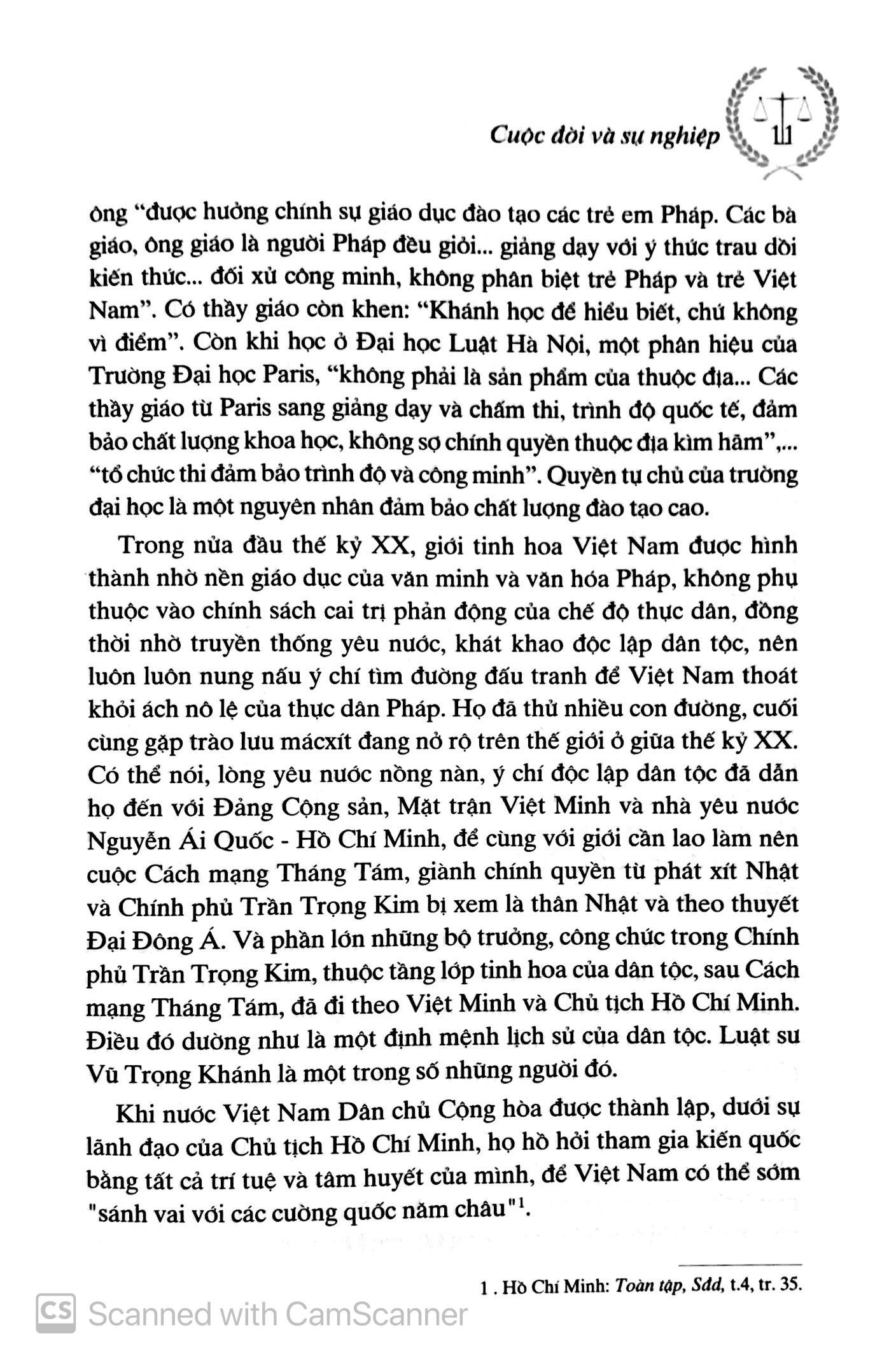 Luật Sư Vũ Trọng Khánh: Cuộc Đời Và Sự Nghiệp