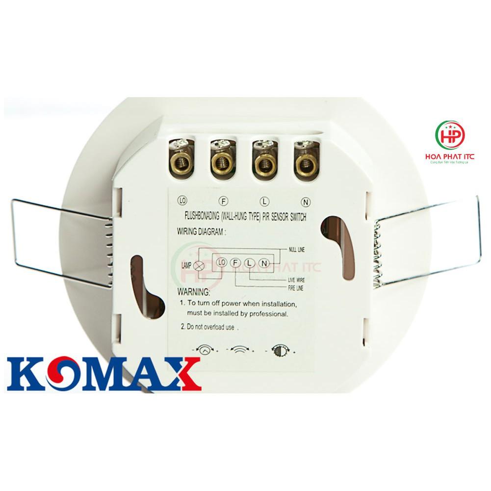 Mắt cảm biến hồng ngoại âm trần Komax KM-S27 - Hàng chính hãng