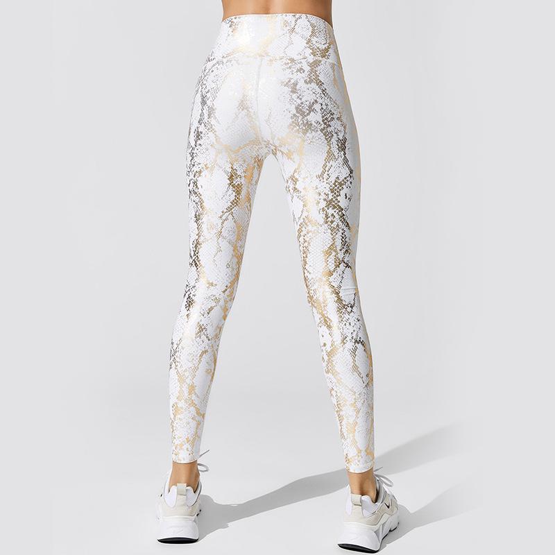 GXQIL Loài Rắn In Quần Legging Thể Dục Thể Thao Nữ Quần Tập Luyện Quần Áo Thể Thao Cao Cấp Quần Tập Yoga Nữ Tập Gym Quần Legging