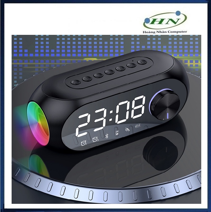 LOA BLUETOOTH/TF/FM LP-2S RGB ĐEN KISONLI 5W*1 - HN - HÀNG CHÍNH HÃNG