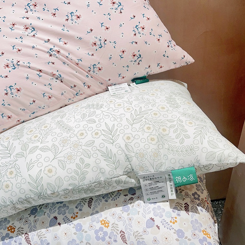 Bộ 2 Gối Nằm Ngủ DOHIA Cotton Cao Cấp Hương Bạc Hà Dru-Hàng Chính Hãng