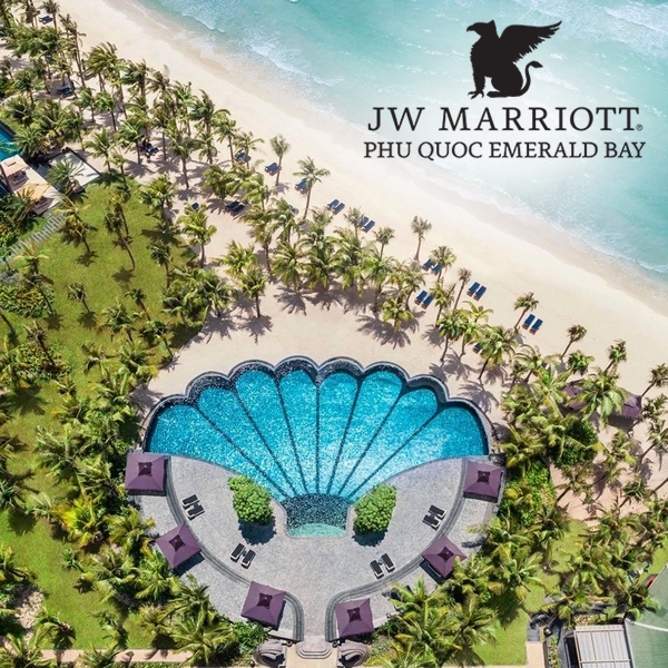 Gói 3N2Đ JW Marriott Phú Quốc Emerald Bay Resort 5* - Buffet Sáng, 03 Hồ Bơi Độc Đáo, Nghỉ Dưỡng Siêu Sang Tại Bãi Khem Nam Đảo
