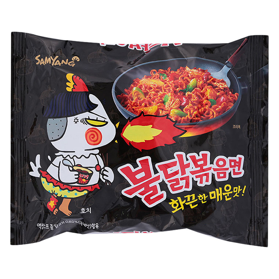 Lốc 5 Mì Cay Truyền Thống Samyang (140g x 5) - Hàng Nhập Khẩu