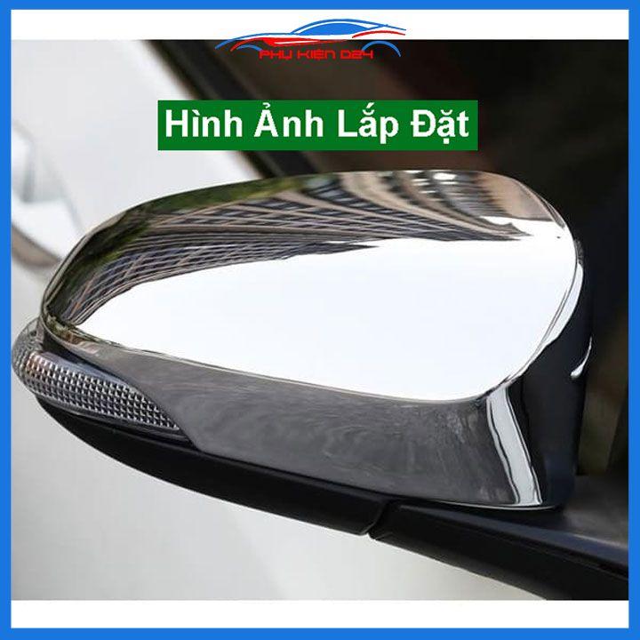 Ốp gương Altis 2014-2015-2016-2017-2018-2019-2020-2021-2022 mạ crom bảo vệ chống trầy trang trí làm đẹp xe