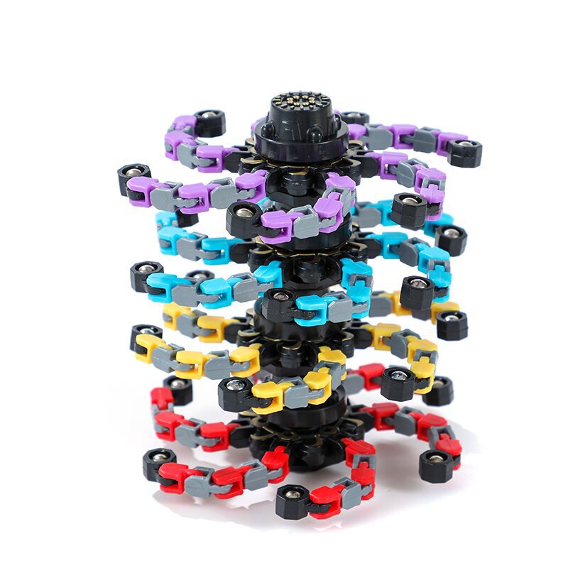 Đồ chơi con quay spinner robot biến hình thông minh cho bé