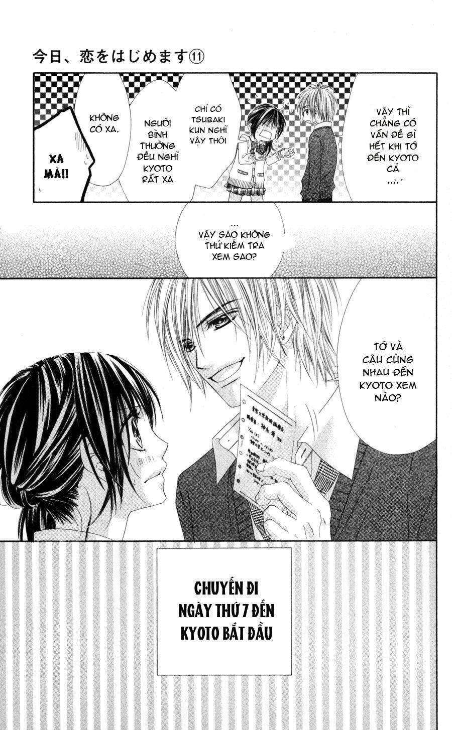 kyou, koi wo hajimemasu - mộng mơ đầu đời chapter 71 24