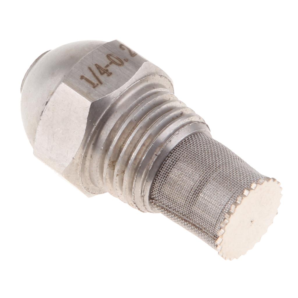 0.2mm Hole Diameter Brass Oil Fuel Burner Spray Nozzle