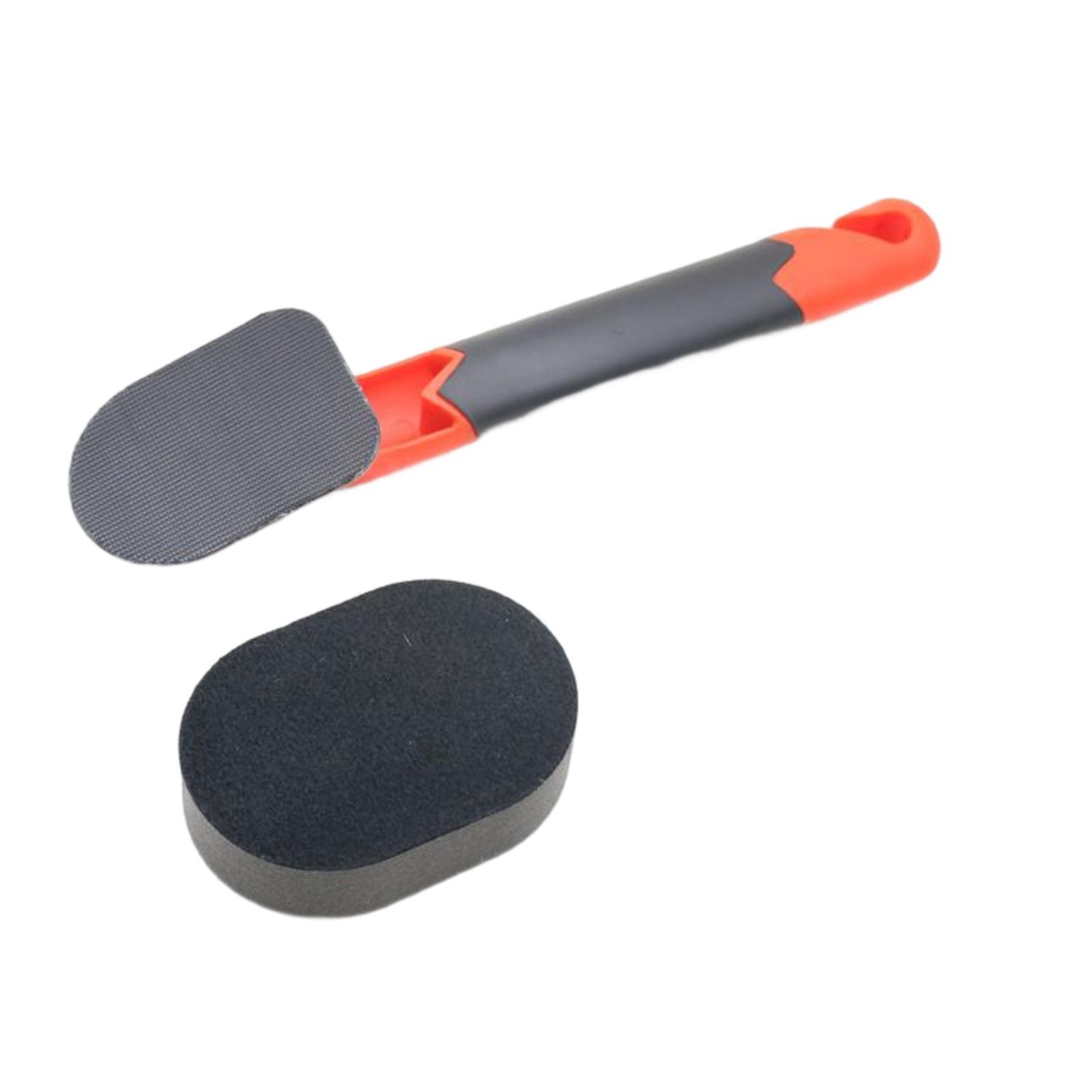 Car Applicator Cleaning Tools Non Slip Handle Washable Reusable