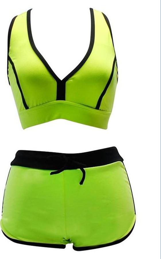 Bikini Hai Mảnh Quần Short Lan Hạnh 21060-XL105