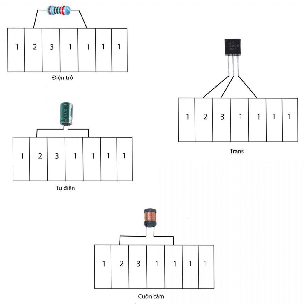 Mạch Test Linh Kiện Điện Tử Đa Năng LCR-T4