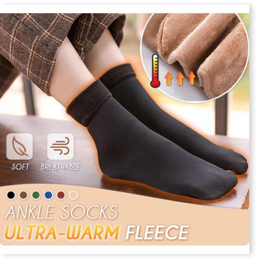 Tất Lông Cừu Giữ Ấm Cho Mùa Đông - Ankle Socks