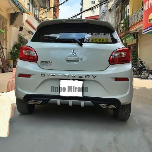 Lippo Mitsubishi Mirage mẫu độ sau xe lắp chung