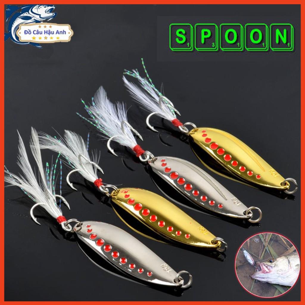 Mồi Thìa Lượn Spoon chuyên câu cá suối, cá mương, câu lure MG2 ( giá siêu khuyến mại